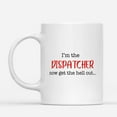 thumbnail image 2 of Custom Mugs I'm The Dispatcher Now Get The He* Out Sarcastic Funny Dispatchers Gifts Santa Christmas Presents Ceramic Coffee 11oz 15oz Mug, 2 of 7