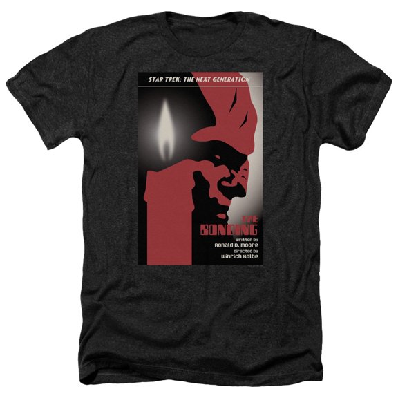 Star Trek - Tng Season 3 Episode 5 - Heather Short Sleeve Shirt - XXX-Large