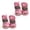 A-Pink, variant on Breathable Mesh Dog Booties, Secure Elastic Paw Protectors for Small Pets on Outdoor Walks