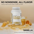 thumbnail image 3 of Raw Nutrition Protein Powder Grass-Fed Whey Protein Isolate Vanilla 25 Servings, 3 of 6