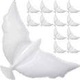 thumbnail image 1 of Memorial Balloons For Release Biodegradable Funeral Remembrance Angel Balloons Happy Heavenly Birthday White 12 Pack-QJWL, 1 of 5