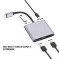 thumbnail image 4 of Type C To Dual Hd Adapter Type C To Dual Hd Converter Usb C To Dual Hd Docking Station Type C To Dual Hd 4 In 1 Dock Usb C To Dual Hd Port Hub Type C To Dual HD Adapter USB C To, 4 of 8