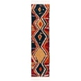 thumbnail image 3 of Safavieh Farmhouse Charlie Geometric Runner Rug, Yellow/Red, 2'1" x 8', 3 of 11