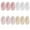 Assorted Color, variant on Miangastore 12Pcs Christmas Decoration Leaves Glitter Branches Silver Home Decoration 42x17x0.1in