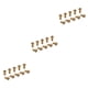 thumbnail image 5 of Greeniant 12 piezas aleación de acero M5 tornillo de montaje tornillos de freno de disco accesorio de mantenimiento montaña bicicleta motocicleta oro Type1 NO1 Greeniant CBP231181, 5 of 6