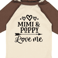 thumbnail image 4 of Inktastic Mimi and Poppy Love Me Boys or Girls Long Sleeve Baby Bodysuit, 4 of 5