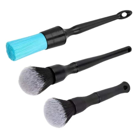 

3pcs/set Seats Stain Removal Cleaning Tools Universal Car Detailing Brush Soft