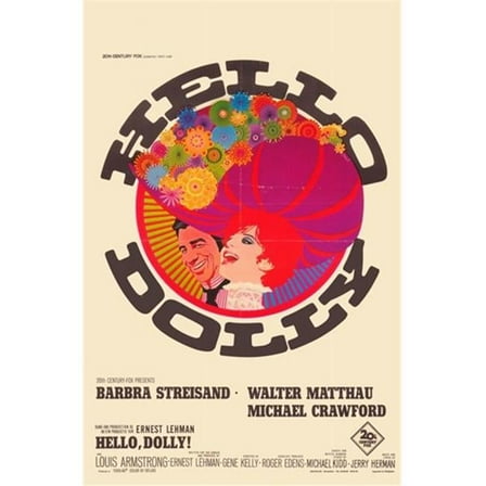 Hello Dolly Movie Poster - 11 x 17 in.