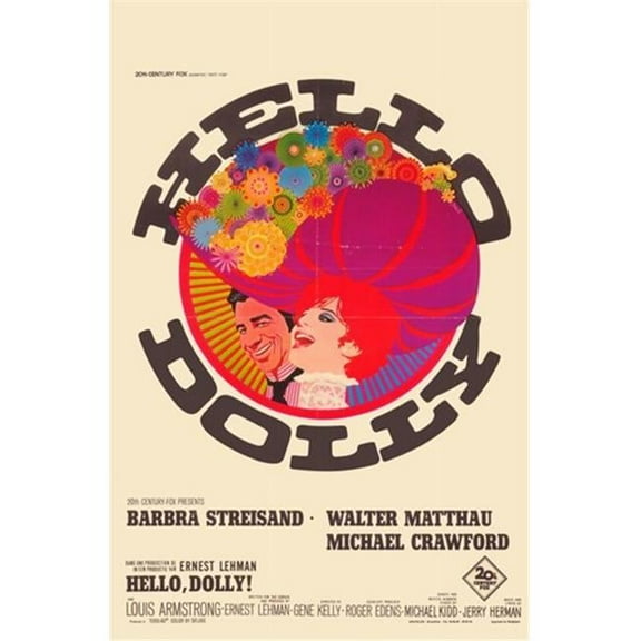 Hello Dolly Movie Poster - 11 x 17 in.