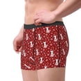 thumbnail image 2 of Naloa Christmas Deer Head Mens Underwear - Boxers for Men, Mens Boxer Briefs, Classic Briefs for Men-Medium, 2 of 5