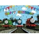 thumbnail image 3 of Telón de fondo con temática de tren de Thomas para niño, cartel de vinilo con temática de cumpleaños, tren de juguete y amigo, accesorios de fotografía para Baby Shower（W-533 150X90cm, 3 of 5