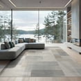 thumbnail image 2 of ODIKA 6'x9' Washable Area Rug Easy Care, Non-Shedding, Abstract Modern Geometric Accent With Minimalist Mosaic Blocks for Queen Size Bedroom Under Bed Master Suite, 2 of 7