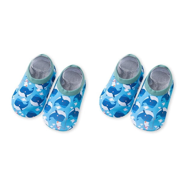 Advancent 1 par de zapatillas de agua de nailon para niños, bonitos zapatos de natación para exteriores, interiores, playa, casa, surf, botas de buceo S Type2 NO2