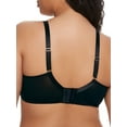 thumbnail image 2 of Women's Curvy Couture 1311 Sheer Mesh Unlined Underwire Bra (Retro Roses 34DD), 2 of 5