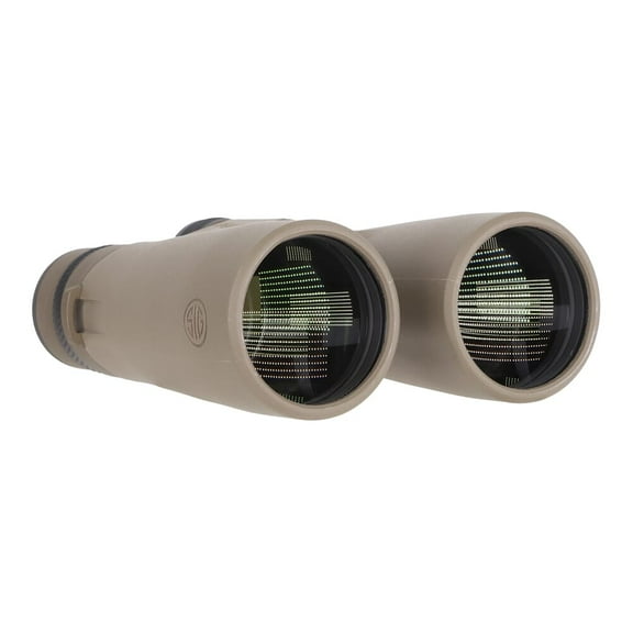 Sig Sauer ZULU8 HDX 10x50mm Binoculars, HDX Glass, FDE, Rubber Armor, Tripod Mountable, EVA Case Included (SOZ80002)