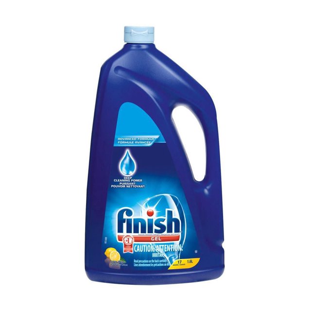 Finish Auto Dishwashing Gels Lemon Scent Gel, 1.6 L