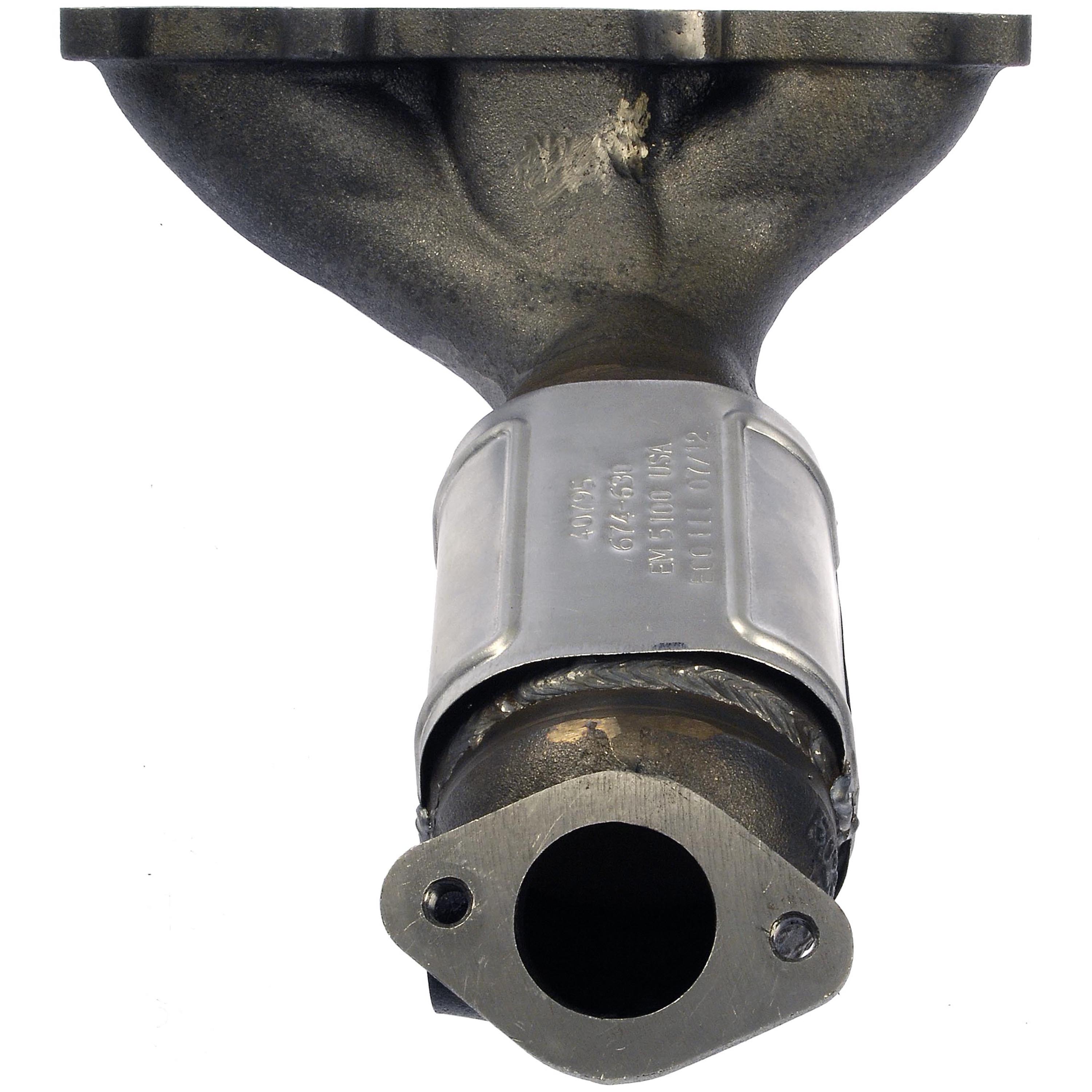 Dorman 672-630 Rear Catalytic Converter with Integrated Exhaust Manifold for Specific Hyundai / Kia Models