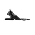 thumbnail image 2 of Tope de Puerta QWORK de Hierro Vintage con Forma de Gato Negro Decorativo, 2 of 6
