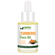 AMVital Turmeric Oil for Face - Pure and Natural Essential Oil for Moisturizing and Reducing Fine Lines, Dark Spots | Face Oil For  All Skin Types