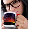 thumbnail image 2 of 3drose, Germany, Bavaria, Bavarian Alps, Chiemsee, Sunset - Eu10 Rer0006 - Ric Ergenbright, 11oz Two-tone Red Mug, 2 of 6