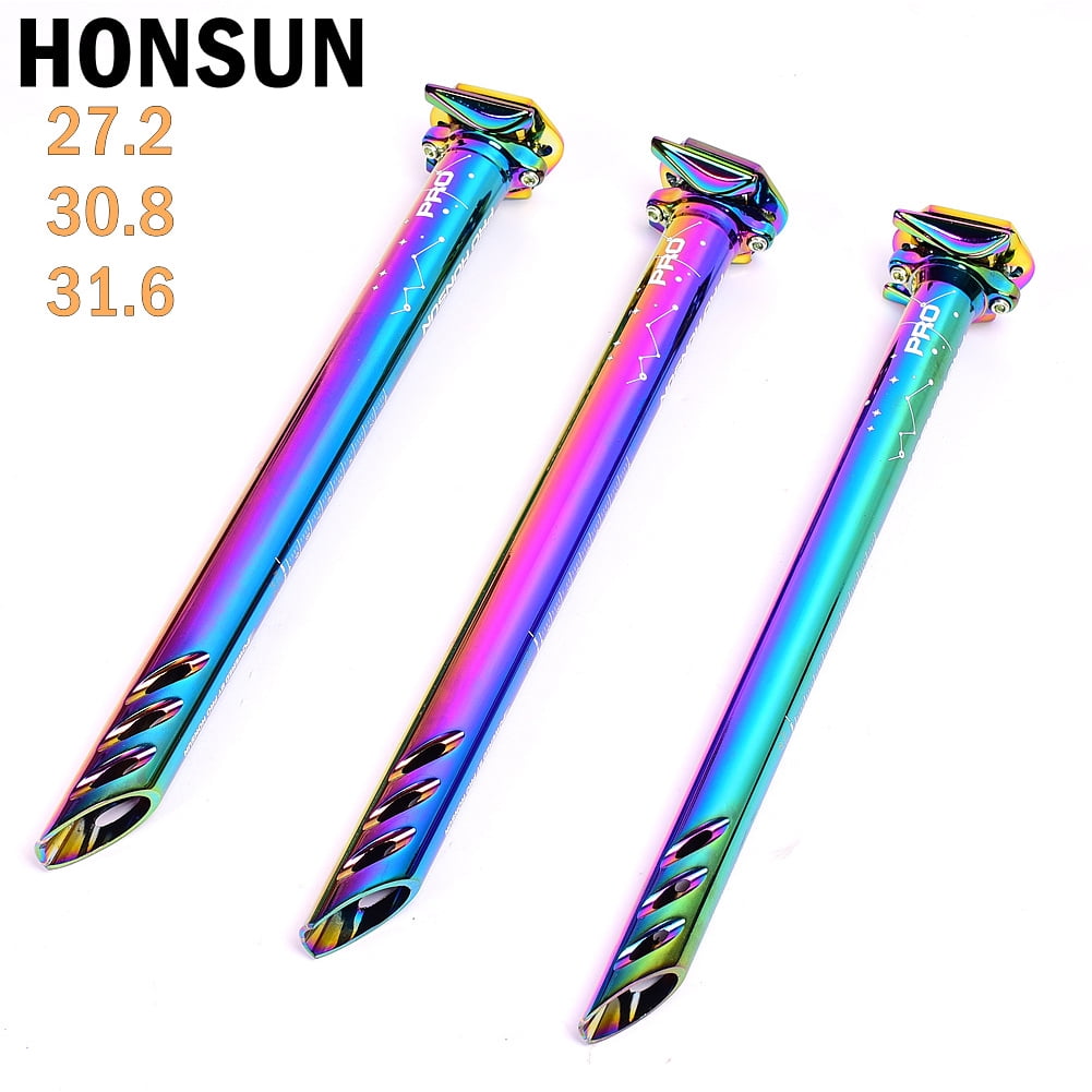 Bicycle Seatpost 380mm Ultra light Seatpost 27.2 30.8 31.6mm Mountain Bike Seat Post Tube Saddle Pole Cycling Parts Walmart