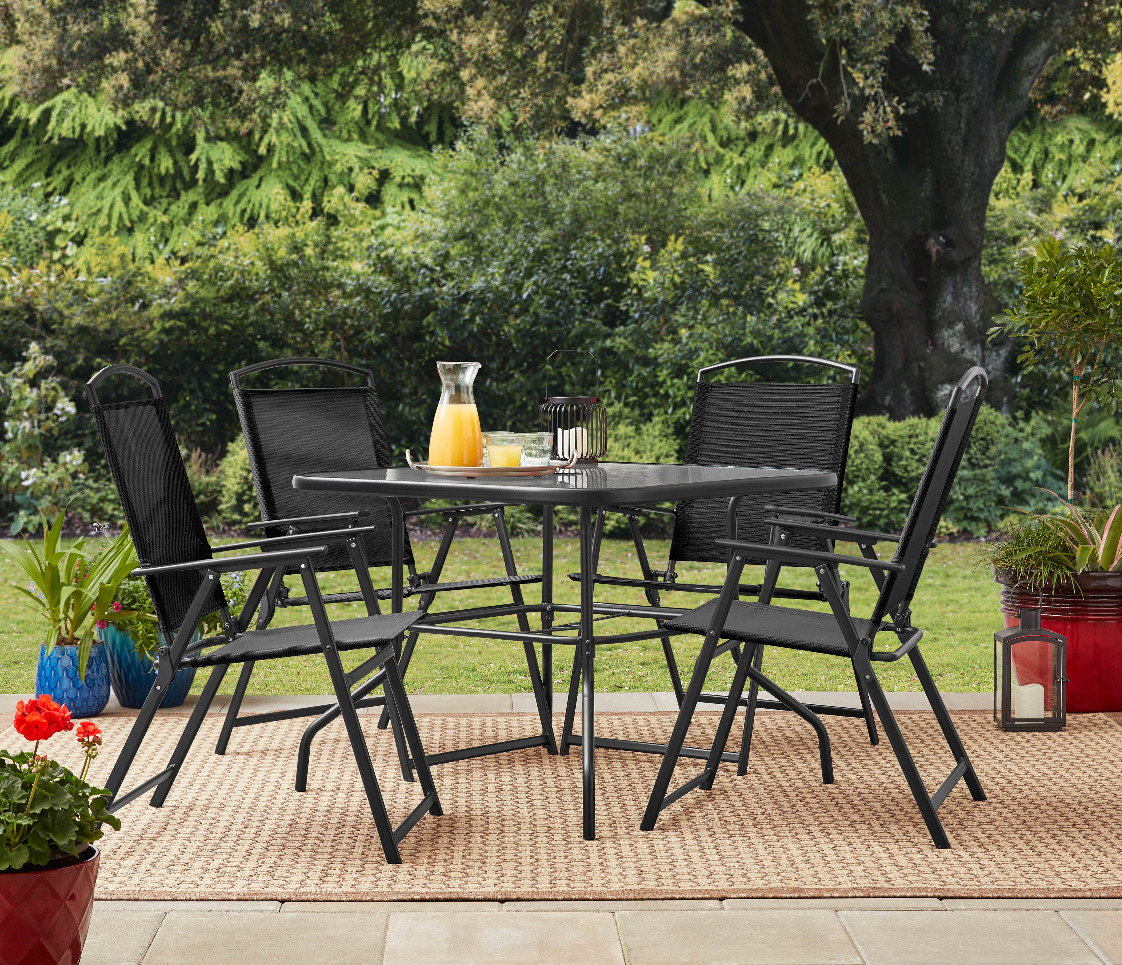 Tms 3 Piece Bistro Dining Set Walmart Com Walmart Com