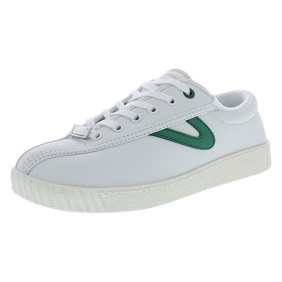 Tretorn Nylite Icon Womens Shoes Size 6, Color: White/Green