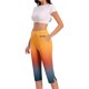 thumbnail image 5 of TaTaai Women's Plus Size Capri Pants High Waist Stretchy Leggings 7/8 Length Yoga Workout Lounge Pants Soft Non See Through Casual Athletic Bottoms Gift, 5 of 7