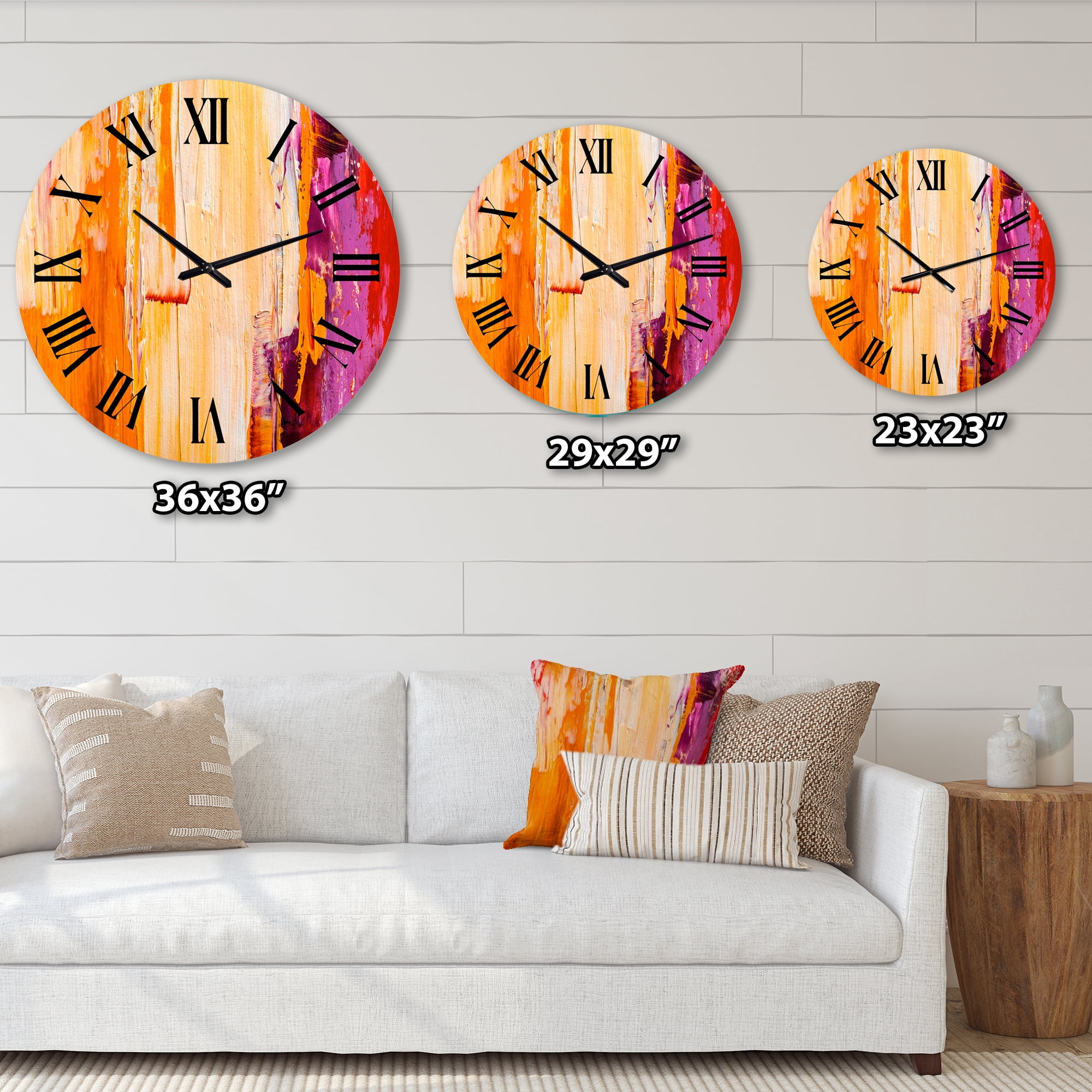 Designart 1 in Quartz Modern/Contemporary Wall Clock