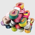 thumbnail image 4 of Zhengup Flat Wide Colorful Shoelaces Rainbow Gradient Shoe Laces for Sneakers 2 Pairs, 4 of 6