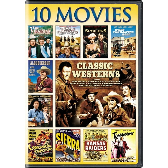 Classic Westerns: 10-Movie Collection (Box Set) [DVD]