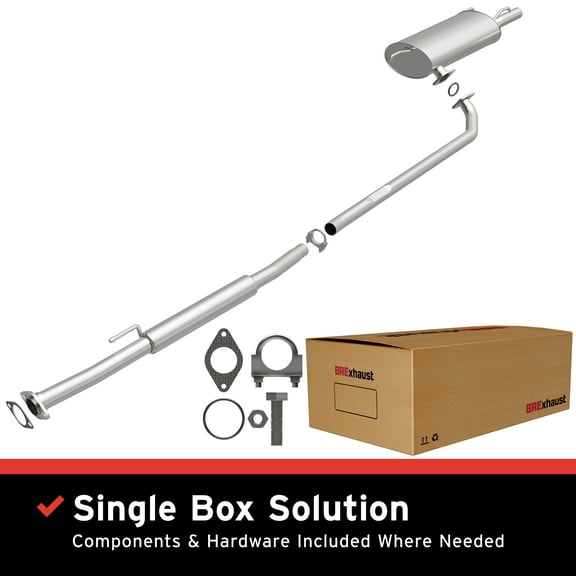 BRExhaust OE Replacement Exhaust System Kit 106-0365: Compatible with 1992-1993 Toyota Camry 2.2L