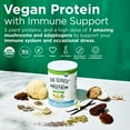 thumbnail image 4 of Four Sigmatic Organic Plant-Based Protein Powder Sweet Vanilla Protein with Lions Mane, Chaga, Cordyceps, and More | Clean Vegan Protein Elevated for Brain Function and Immune Support | 21.16 oz, 4 of 9