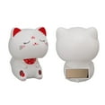 thumbnail image 1 of Lucky Nodding Cat, Bright Colors Cat Decoration Solar  For Office With Large Eyes,with Smile Face, 1 of 8