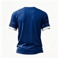 thumbnail image 5 of 2026 Soccer Cup Raglan Short Sleeve T-Shirt for Men, Crew Neck Athletic Jersey - Scottish Football Player & Saltire Graphic Print Casual Summer Top for Daily Wear & Party Dark Blue XXL, 5 of 5