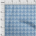 thumbnail image 2 of oneOone Cotton Poplin Medium Blue Fabric Geometrical Sewing Craft Projects Fabric Prints By Yard 42 Inch Wide-aB, 2 of 5