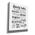 thumbnail image 2 of Epic Graffiti 'Family Rules' by Imperfect Dust, Canvas Wall Art, 20"x24", 2 of 2