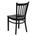 thumbnail image 4 of Bowery Hill Metal Black Dining Chair Rectangular 34.25" Unassembled, 4 of 5