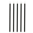 thumbnail image 3 of BIMZUC 50 Piece Disposable Eyeliner Brush Set, Synthetic Fiber Makeup Applicators for Eyeshadow and Eyeliner, Professional Cosmetic Tools for Precise Eye Makeup Application, 3.5 Inches / 9 cm, 3 of 10