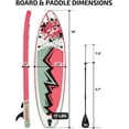 thumbnail image 5 of Swonder Inflatable Stand Up Paddle Board 10'x32”x6'' with Premium SUP Accessories - Backpack, Paddle, Pump and Leash, 5 of 7
