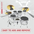 thumbnail image 4 of Drum Mute Pads Evans Soundoff, caja completa, paquete de 4, 4 of 6