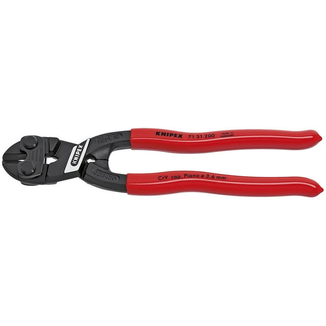 Cortador de pernos Knipex CoBolt Compact de 200 mm con hoja dentada