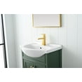 thumbnail image 6 of Design Element Marian 24" Single Sink Bathroom Vanity in Green, 6 of 11