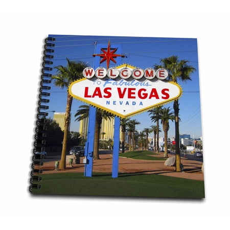 3dRose, Welcome To Fabulous Las Vegas, NV, Memory Book 12 x 12 inch