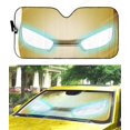 thumbnail image 5 of Custom Iron Men Car Auto Sunshades Windshield Heat Protection Sun Shades Univeral Fit Cars Suv Truck, 5 of 7