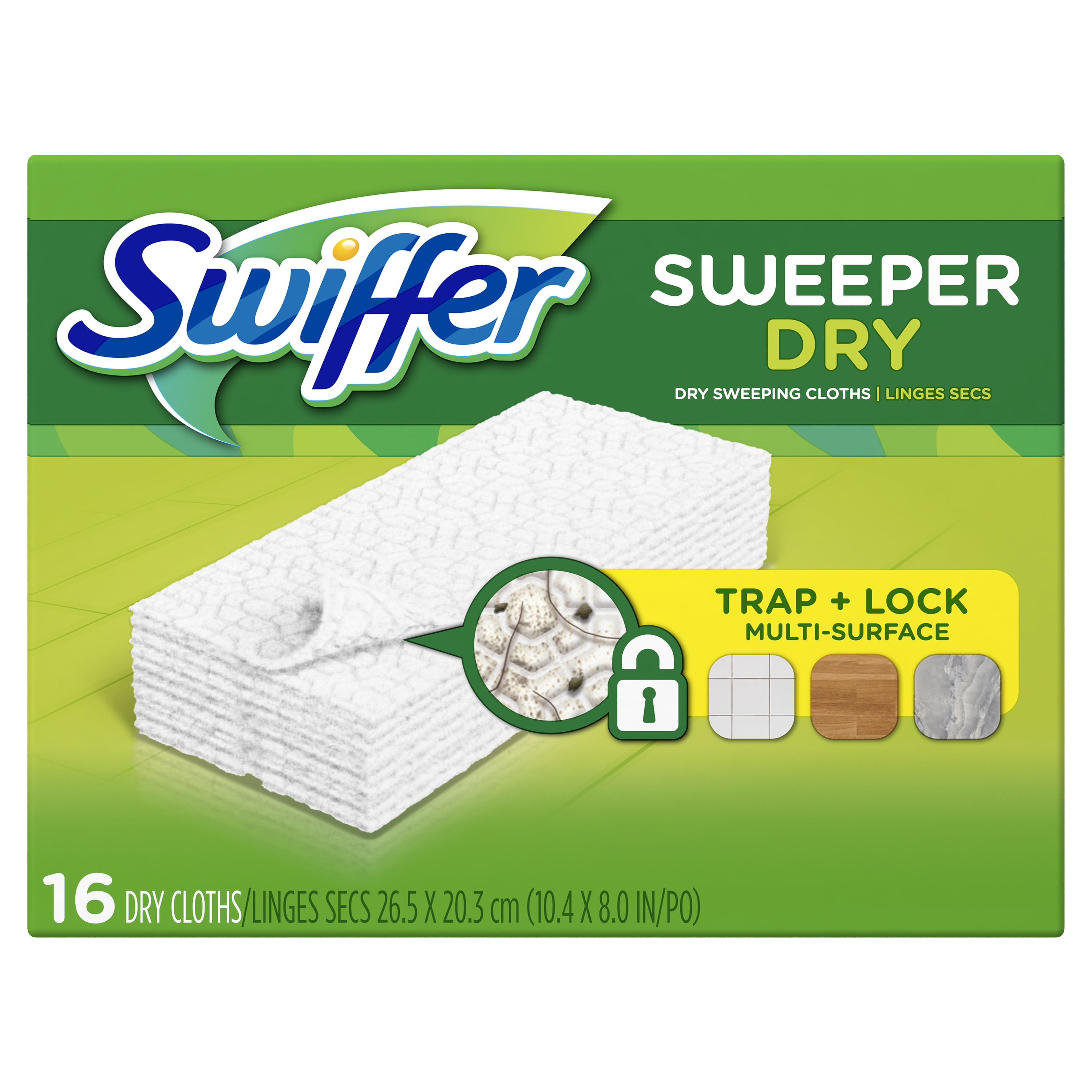 3 Replacement Microfiber Swiffer Pads compatible with SweeperVac Sweeper 
