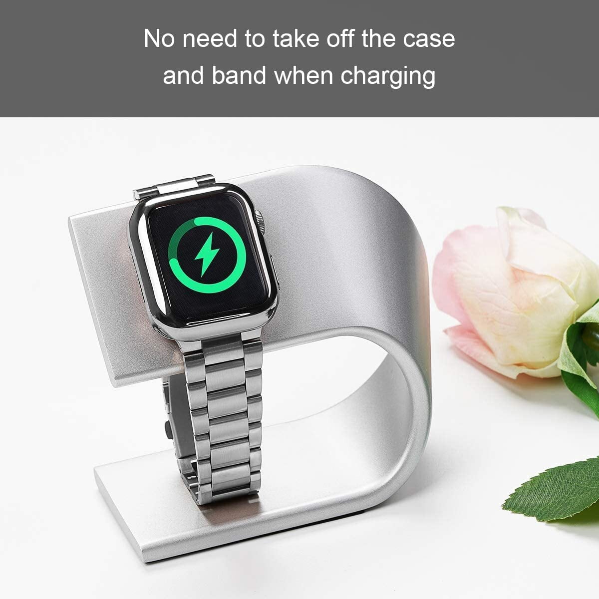 Apple Watch 7 41mm 45mm 6 5 4 3 2 1 SE Stainless Steel iWatch Band  display picture 1