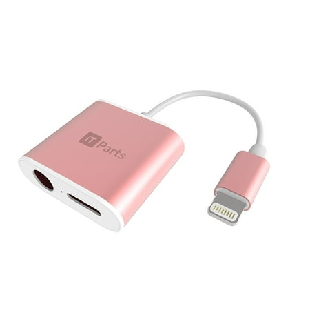 3.5 Mm Headset Adapter Microphone - iPhone Lightning Cable to Headphone Adapter (3.5 MM Jack) - 1st One to Support Microphone - Portable Audio, Power/Charger Converter For Car - Now You Can Enjoy Music While Charging Your iPhone 7/7+