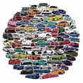 thumbnail image 1 of Kids racing car decal sticker (100 pcs), Bedroom Decoration, Car Stickers, 1 of 5