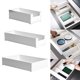 thumbnail image 2 of Armario De Cocina De 3 Piezas, Cajón, Sistema De Organización, Compartimento Para Cubiertos, Caja Para Cubiertos, De Plástico, Blanco Baoblaze Organizador de bandeja de almacenamiento de cajones, 2 of 8